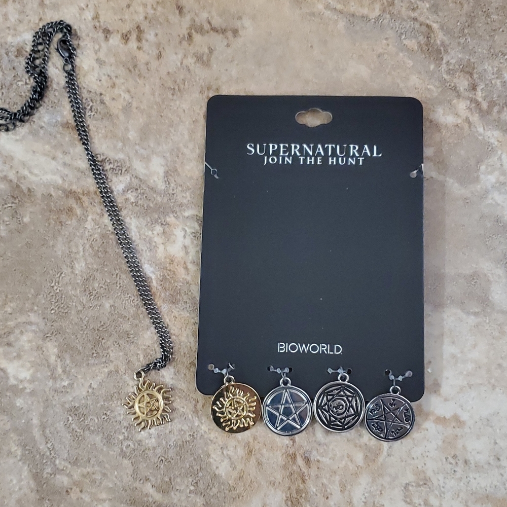Supernatural pendant necklace